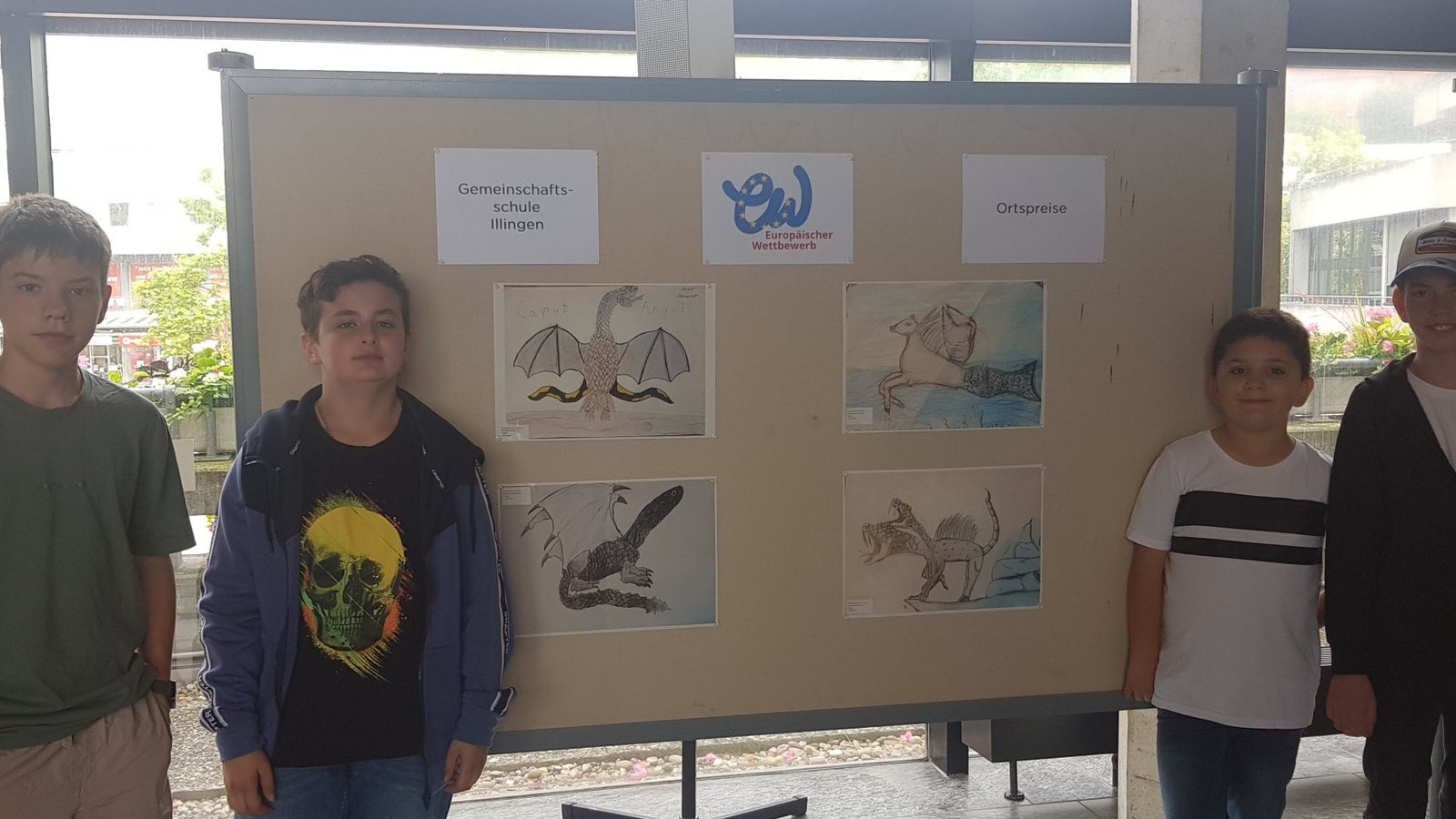 Die Gewinner aus der 6. und 7. Klasse der Schule am Stromberg. Fotos: p Die Gewinner aus der 6. und 7. Klasse der Schule am Stromberg. Fotos: p