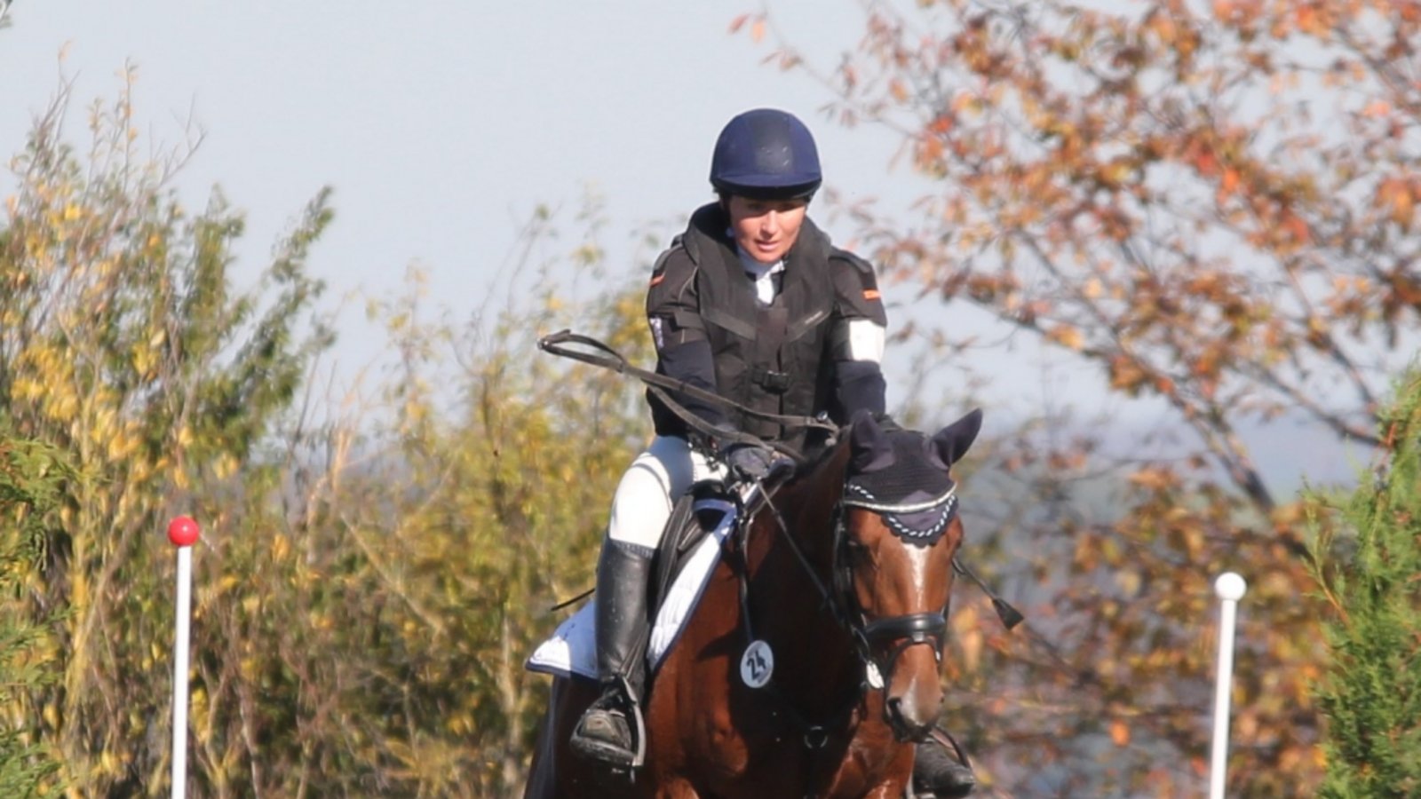 Corina Rapp ist eine von 16 Reiterinnen und Reitern des RFZV Nussdorf, die beim Heimspiel an den Start gehen. Foto: privat