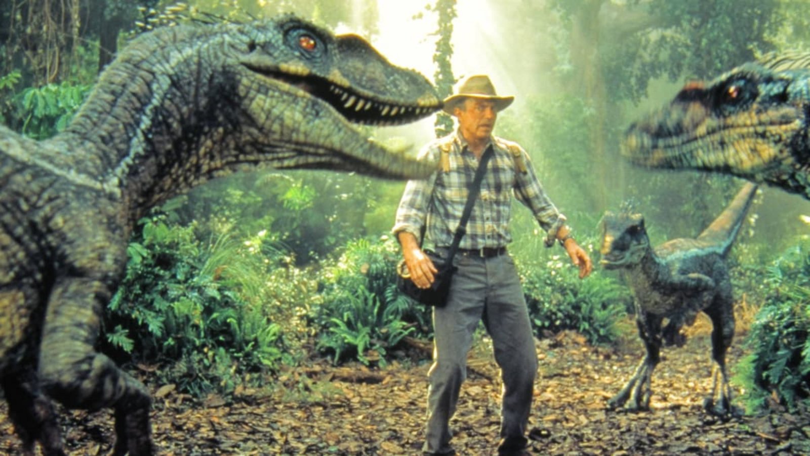 Umgeben von Dinos&nbsp;– Sam Neill wurde als Paläontologe Dr. Alan Grant in 2Jurassic Park“ berühmt.imago images/Cinema Publishers Collection