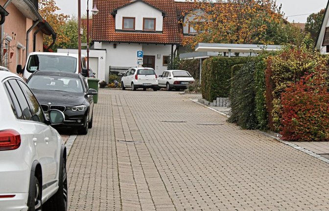 Im Gotenweg in Hochdorf gibt es keinen verkehrsberuhigten Bereich. Foto: Bögel