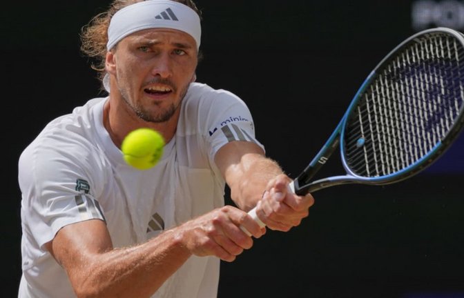 Alexander Zverev trifft im Finale bei Wimbledon 2026 auf Jannik Sinner.<span class='image-autor'>Kirsty Wigglesworth/AP/dpa</span>