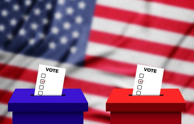 Da die USA insgesamt neun Zeitzonen haben, öffnen die Wahllokale  der einzelnen Bundesstaaten zeitversetzt.<span class='image-autor'>Foto: QubixStudio/ Shutterstock</span>