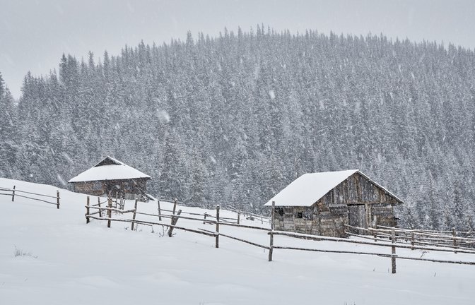In den Alpen ist heute mit Schneefall zu rechnen.<span class='image-autor'>Foto: Ryzhkov Oleksandr / shutterstock.com</span>