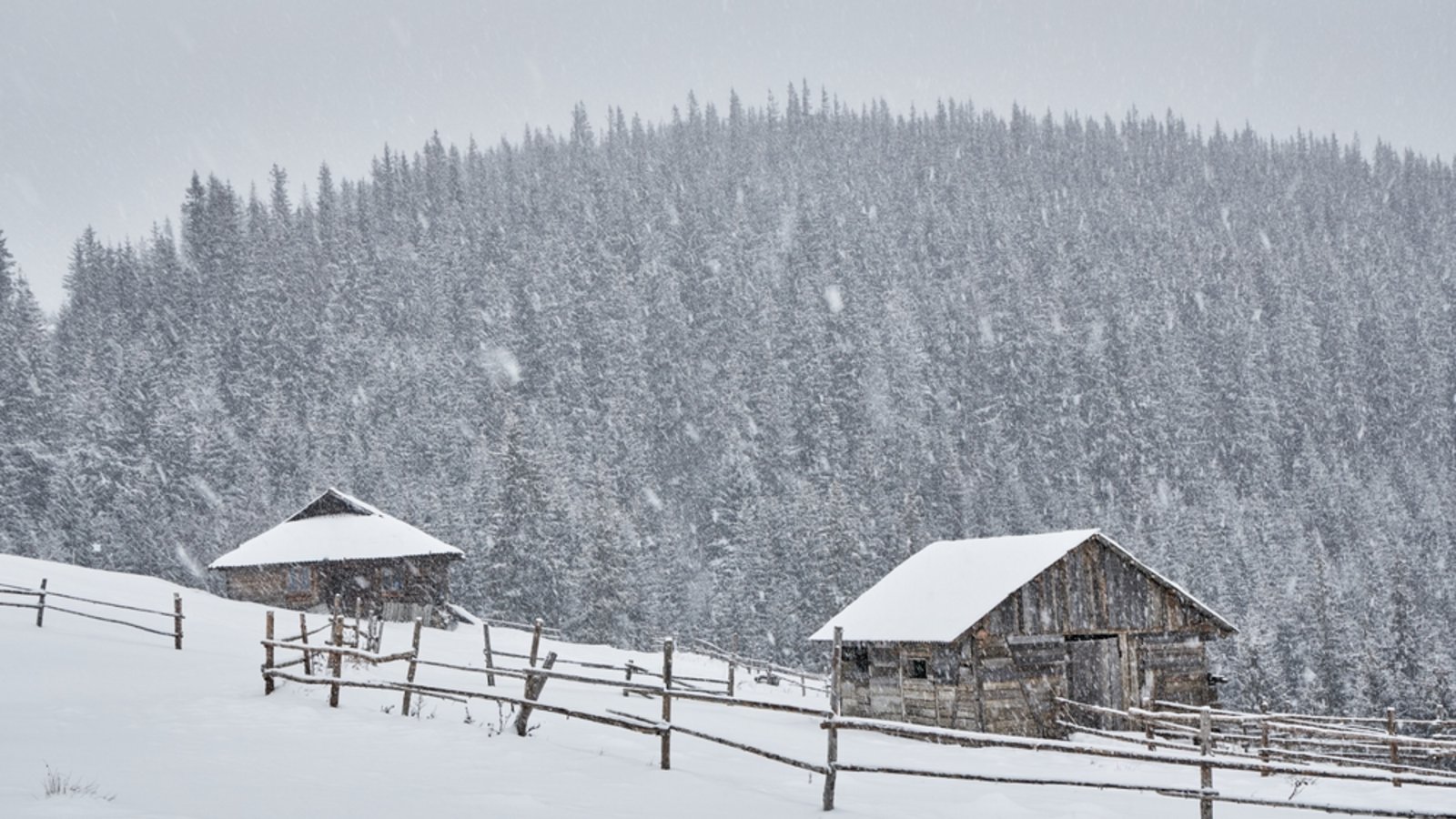 In den Alpen ist heute mit Schneefall zu rechnen.Foto: Ryzhkov Oleksandr / shutterstock.com In den Alpen ist heute mit Schneefall zu rechnen.Foto: Ryzhkov Oleksandr / shutterstock.com