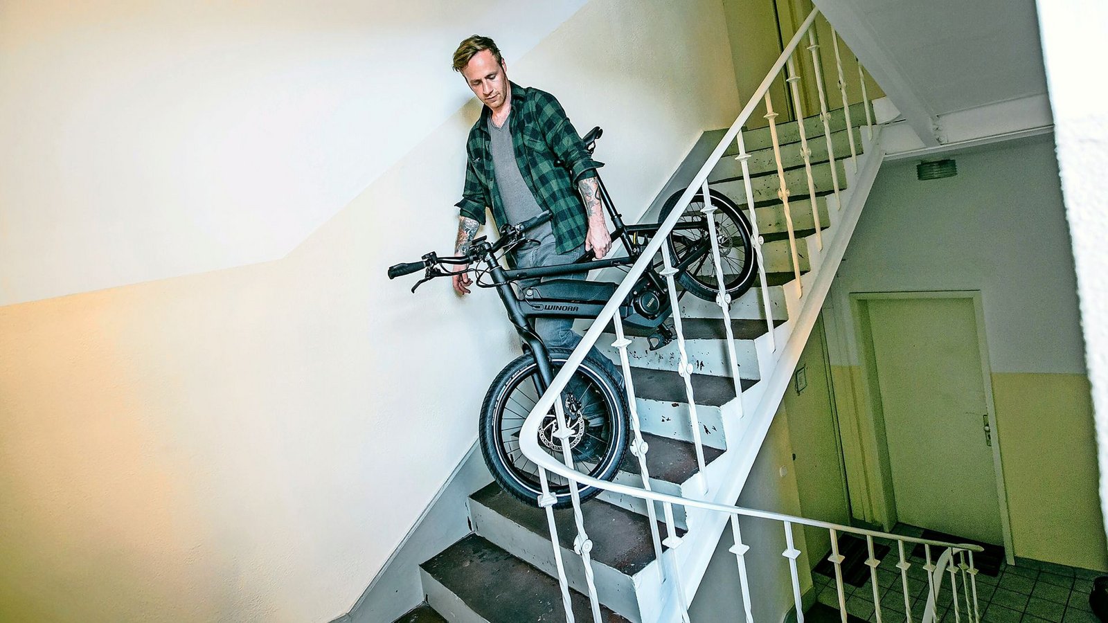 Das E-Bike muss nicht unbedingt im Keller lagern.Foto: www.winora.de/pd-f/dpa-tmn Das E-Bike muss nicht unbedingt im Keller lagern.Foto: www.winora.de/pd-f/dpa-tmn
