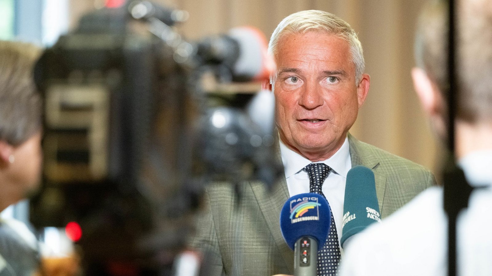 Der Innenminister Strobl präsentiert, wie er neue Werte und eine bessere Führungskultur bei der Polizei etablieren will.Foto: dpa/Marijan Murat Der Innenminister Strobl präsentiert, wie er neue Werte und eine bessere Führungskultur bei der Polizei etablieren will.Foto: dpa/Marijan Murat