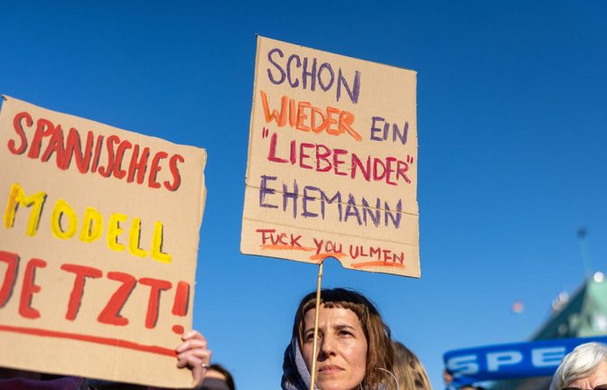 Demonstration gegen sexualisierte digitale Gewalt am Sonntag in Berlin<span class='image-autor'>Foto: imago/Christian Ender</span>