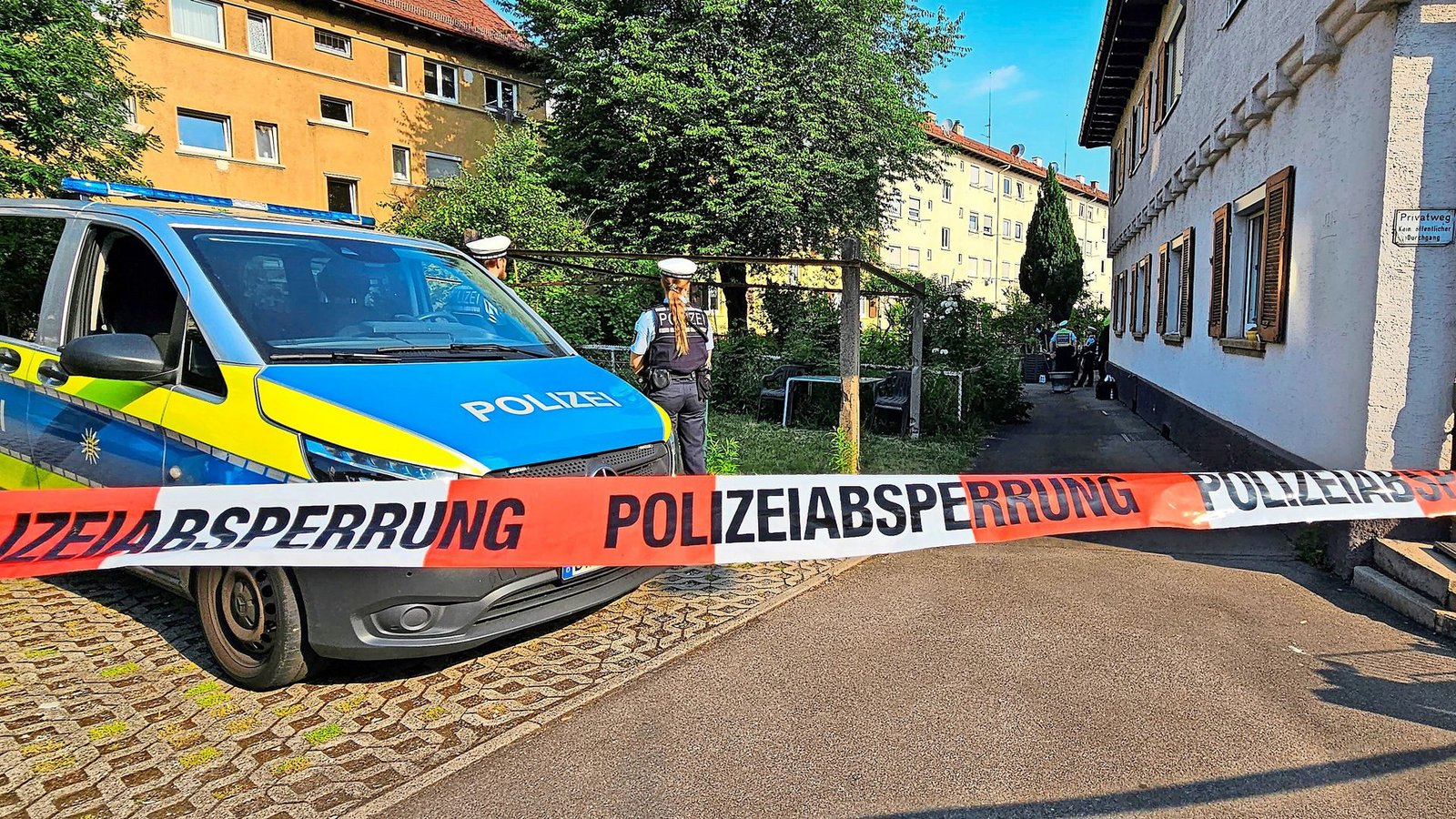 In Stuttgart-Ost kam es am Montag zu dem tödlichen Schuss .Foto: Andreas Rosar/dpa