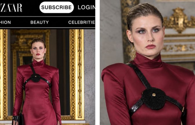 Katharina Dodik aus dem Landkreis Reutlingen ist dieses Jahr über den Mailänder Catwalk gelaufen. Die Teilnahme an der Show beschreibt das Model als „Rebirth", eine Wiedergeburt.<span class='image-autor'>Pearl Bäni und Mazimillian Devree</span>