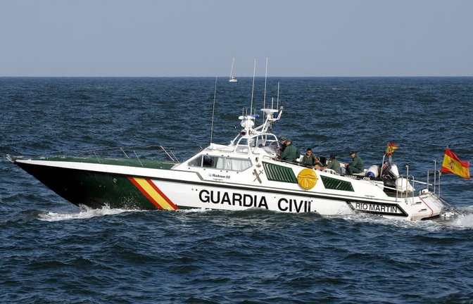 Schnellboot der Guardia Civil (Archiv/Symbolbild).<span class='image-autor'>imago/Kolvenbach</span>