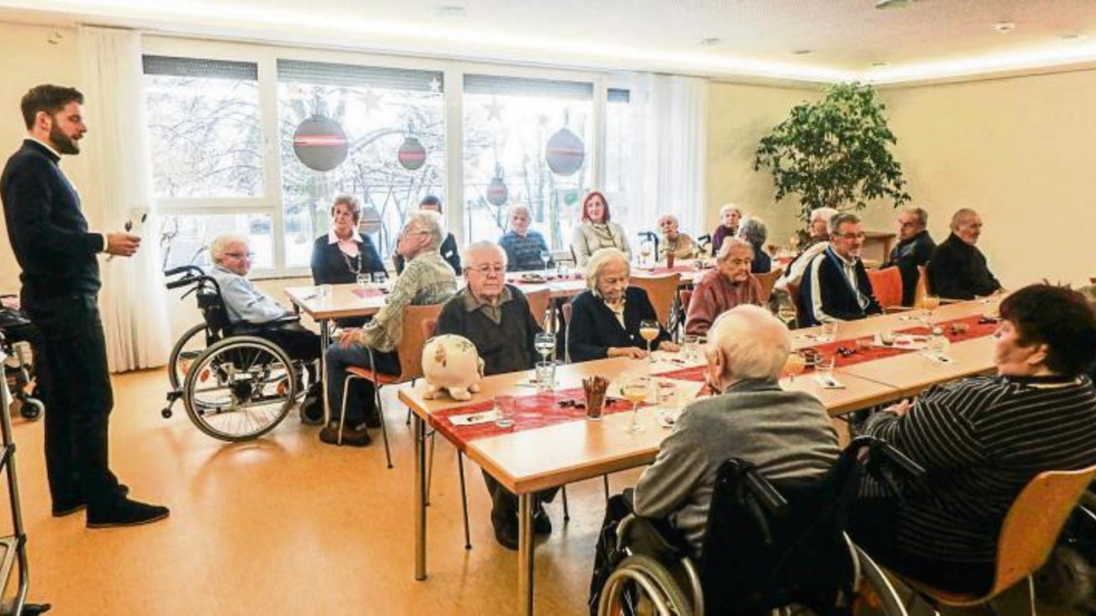 Neujahrsempfang im Hochdorfer Pflegeheim. Foto: p
