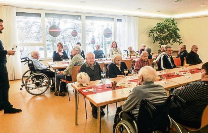 Neujahrsempfang im Hochdorfer Pflegeheim. Foto: p