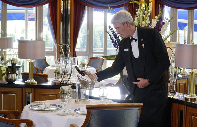Mit dem „Sommelier Award“ 2023 des „Guide Michelin“ ausgezeichnet: Christophe Meyer<span class='image-autor'>Foto: Dollenber/g</span>