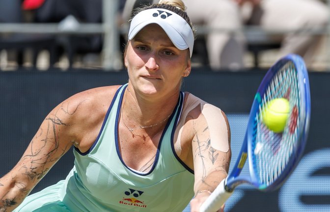 Marketa Vondrousova wurde für einen verpassten Dopingtest für vier Jahre gesperrt. (Archivbild)<span class='image-autor'>Foto: Andreas Gora/dpa</span>