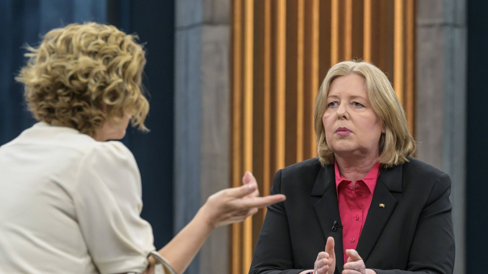 Bärbel Bas (SPD), Bundesministerin für Arbeit und Soziales, zu Gast bei - Caren Miosga.Foto: IMAGO/HMB-Media Bärbel Bas (SPD), Bundesministerin für Arbeit und Soziales, zu Gast bei - Caren Miosga.Foto: IMAGO/HMB-Media