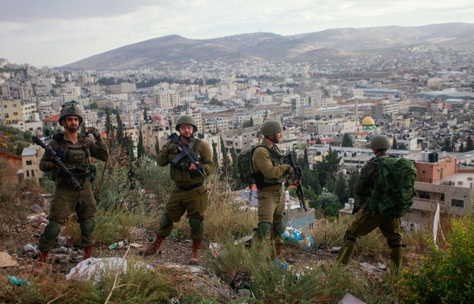 Das besetzte Westjordanland wird immer wieder zum Schauplatz blutiger Auseinandersetzungen zwischen Israelis und Palästinensern.<span class='image-autor'>Foto: Nasser Ishtayeh/SOPA Images via ZUMA Press Wire/dpa</span>