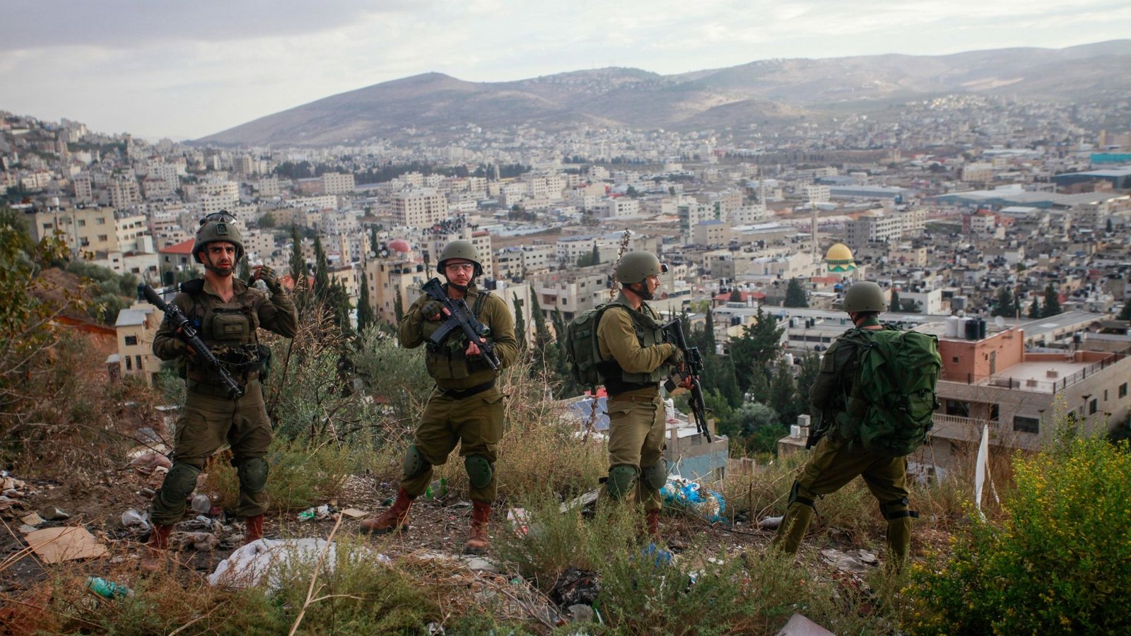Das besetzte Westjordanland wird immer wieder zum Schauplatz blutiger Auseinandersetzungen zwischen Israelis und Palästinensern.Foto: Nasser Ishtayeh/SOPA Images via ZUMA Press Wire/dpa