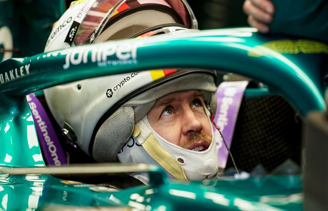 Sebastian Vettel fährt der Konkurrenz in seinem Aston Martin derzeit nur hinterher.<span class='image-autor'>Foto: James Gasperotti/ZUMA Press Wire/dpa</span>