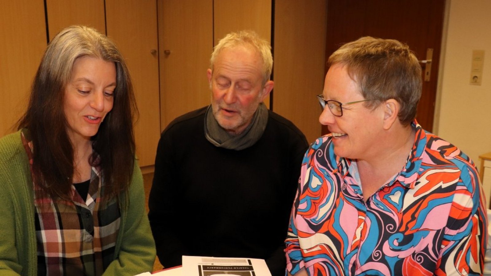 Viel Recherche im Vorfeld (von links): Regisseurin Dagmar Brades, Produktionsleiter Bernd Schlegel und Autorin Barbara Schüßler.