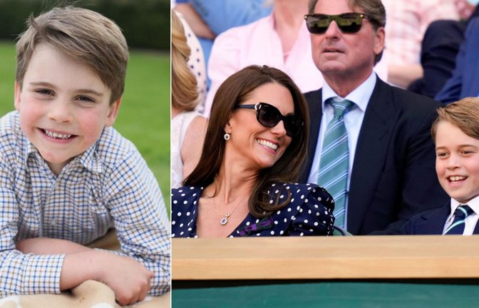 Prinz Louis’ Geburtstagsbild: Wem schaut der Sechsjährige ähnlich – seiner Mutter Kate oder seinem großen Bruder George?<span class='image-autor'>Foto: dpa/Princess of Wales/Kensington Palace/Imago/Shutterstock</span>