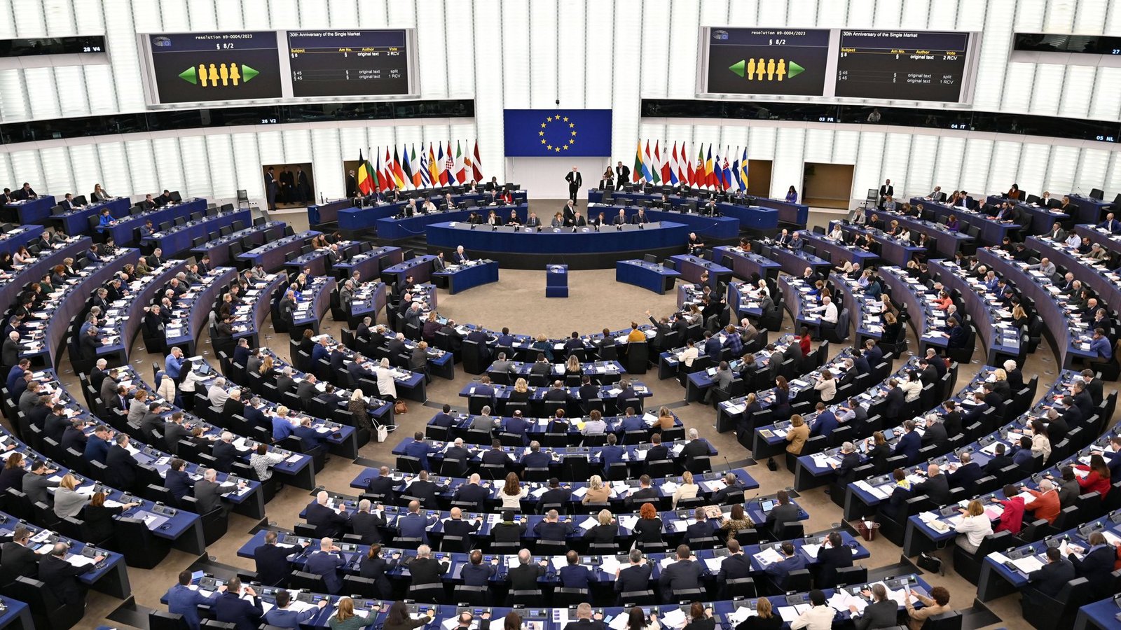 Neun abgeordnete im EU-Parlament kommen aus dem Südwesten.Foto: IMAGO/Panama Pictures/IMAGO/Dwi Anoraganingrum