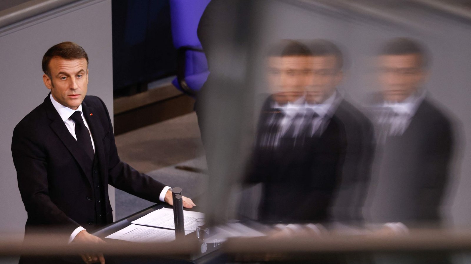 Frankreichs Präsident Emmanuel Macron würdigte Wolfgang Schäuble als großen Europäer.Foto: AFP/MICHELE TANTUSSI Frankreichs Präsident Emmanuel Macron würdigte Wolfgang Schäuble als großen Europäer.Foto: AFP/MICHELE TANTUSSI