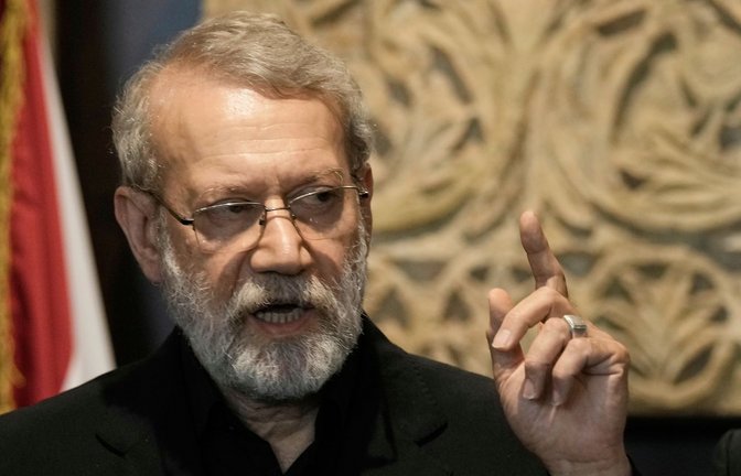 Der Iran hat den Tod seines wichtigen Sicherheitschefs Ali Laridschani bestätigt (Archivfoto).<span class='image-autor'>Foto: Bilal Hussein/AP/dpa/Bilal Hussein</span>
