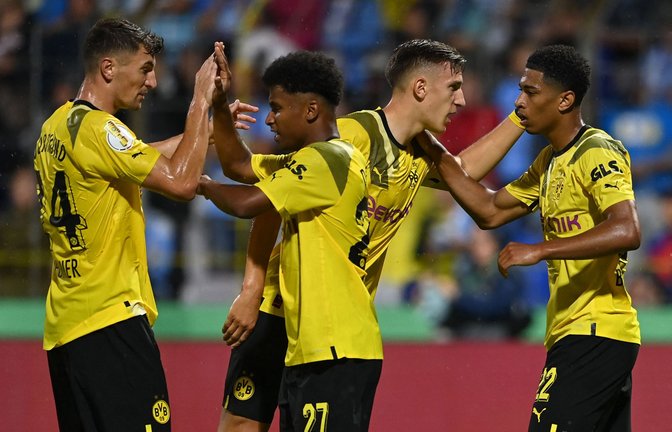 Sieg für Borussia Dortmund<span class='image-autor'>Foto: AFP/CHRISTOF STACHE</span>