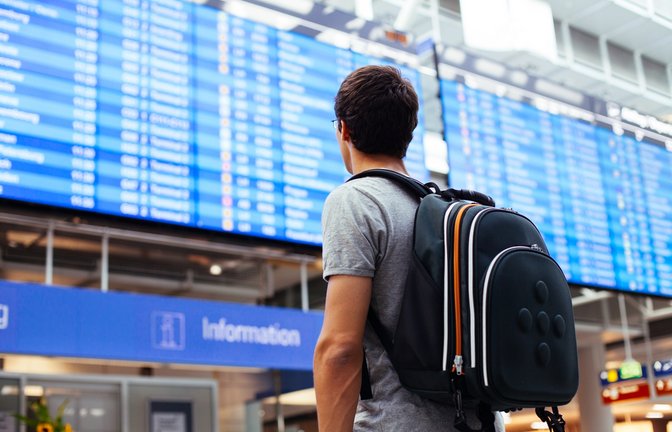 Wann sollte man vor Abflug am Flughafen sein?<span class='image-autor'>Foto: Sergey Furtaev/Shutterstock</span>