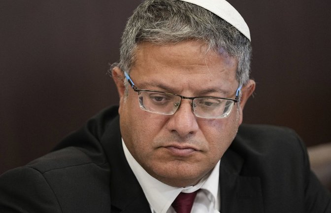 Italienische Justiz leitet Verfahren gegen Israels Polizeiminister Itamar Ben-Gvir ein (Archivfoto).<span class='image-autor'>Foto: dpa/Ohad Zwigenberg</span>