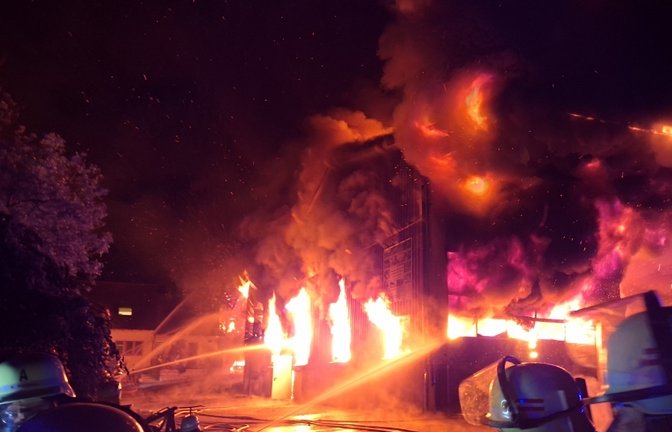 Großeinsatz für die Feuerwehr Mitte Juni in Oberriexingen.    Archivfoto: Ron Keller