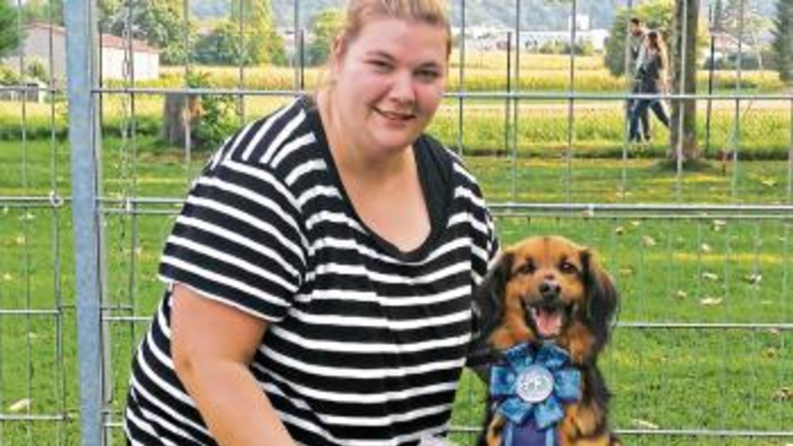 Bianca Folk und Mikey Foto: privat Bianca Folk und Mikey Foto: privat
