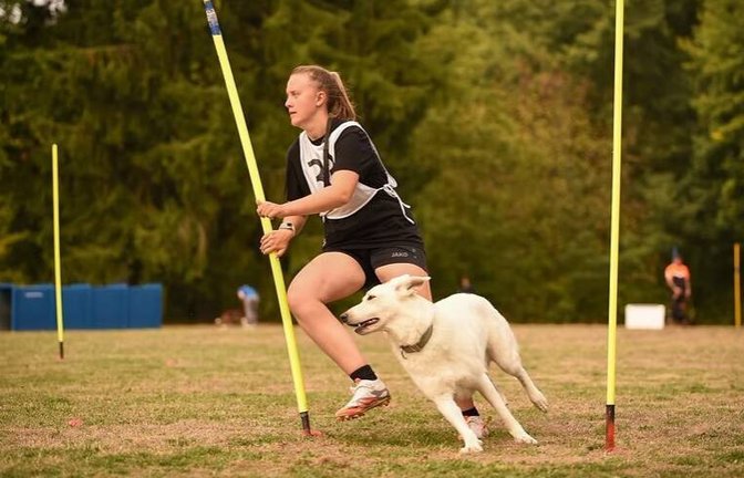 Hundesport, Hund, VdH Iptingen, Sara Vetter mit Hund Jade, Foto: privat