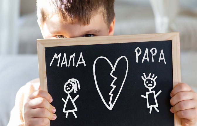 Nach der Trennung, geht es nicht selten um die Kinder. (Symbolbild)<span class='image-autor'>Foto: IMAGO/Bihlmayerfotografie</span>