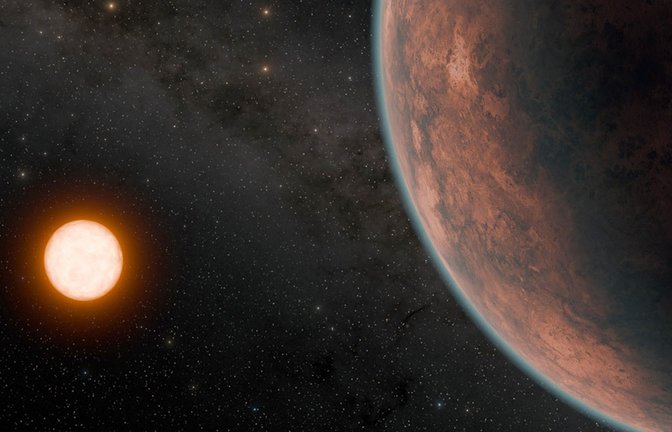 Der 40 Lichtjahre entfernte Exoplanet Gliese-12b ist etwa so groß wie die Venus und könnte eine lebensfreundliche Umwelt aufweisen.<span class='image-autor'>Foto: © Nasa/JPL-Caltech/R. Hurt (Caltech-IPAC)/CC-/4.0</span>