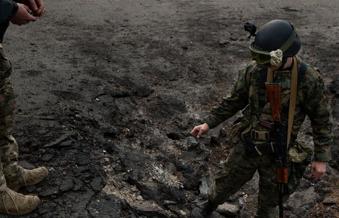 Die Kämpfe zwischen den russischen Truppen und der ukrainischen Armee dauern weiter an.<span class='image-autor'>Foto: Daniel Carde/ZUMA Press Wire/dpa</span>
