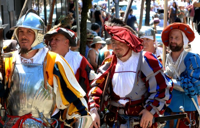Der Umzug durch Maulbronn.