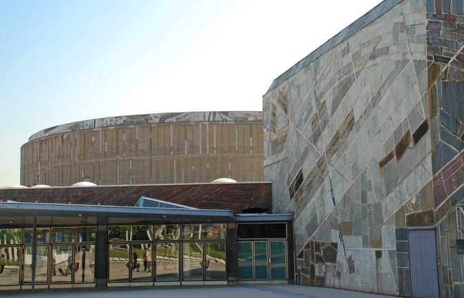 Steht längst unter Denkmalschutz: Kultur- und Kongresszentrum Liederhalle in Stuttgart von Rolf Gutbrod und Adolf Abel.<span class='image-autor'>imago/imagebroker</span>