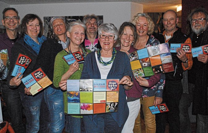 Lust auf Kunst? Illinger Künstler laden bei den offenen Ateliertagen zu einem Besuch ein. Foto: Stahlfeld