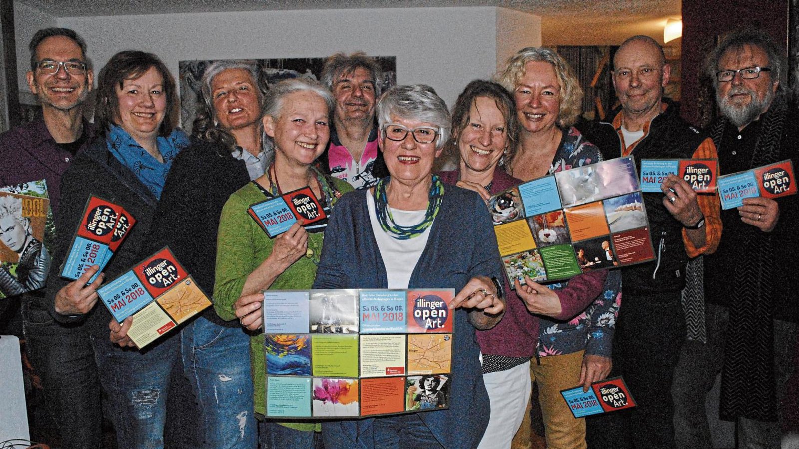 Lust auf Kunst? Illinger Künstler laden bei den offenen Ateliertagen zu einem Besuch ein. Foto: Stahlfeld