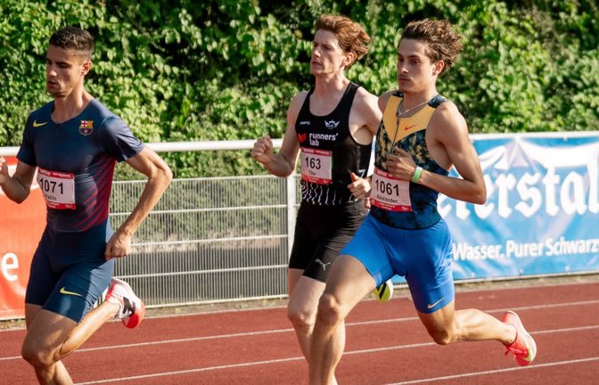Seine gute Form hat Alexander Stepanov (re.) zuletzt mehrfach unter Beweis gestellt: Nun soll sie ihm zu Gold bei den nationalen Titelkämpfen verhelfen.<span class='image-autor'>Eibner/Stefan Mayer</span>