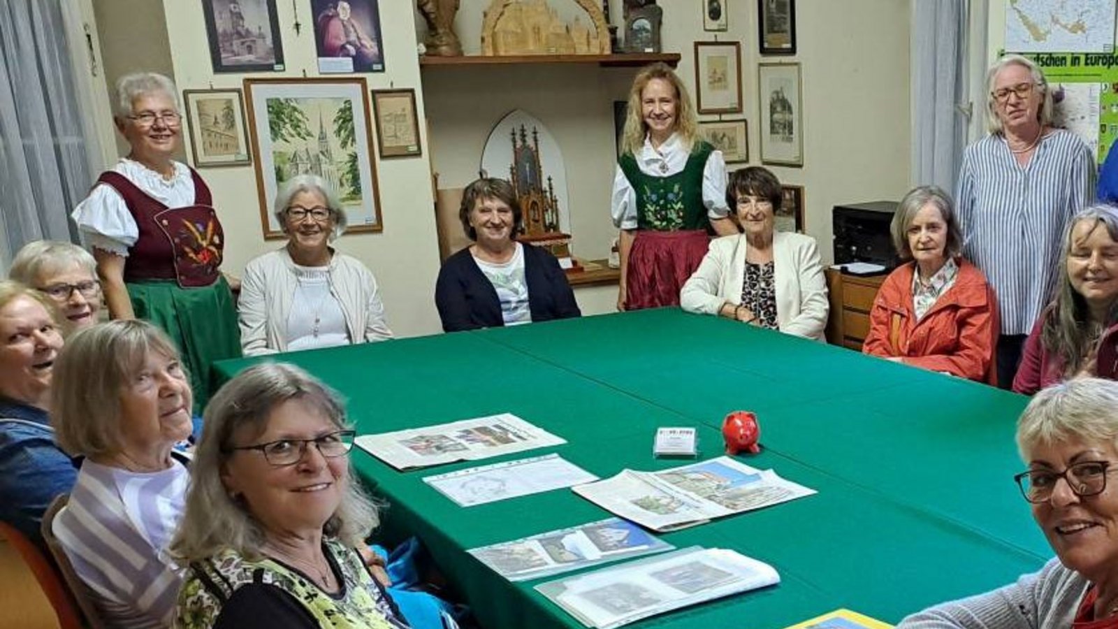Besuch im Jauerniger Heimatmuseum in Vaihingen. Foto: pv Besuch im Jauerniger Heimatmuseum in Vaihingen. Foto: pv