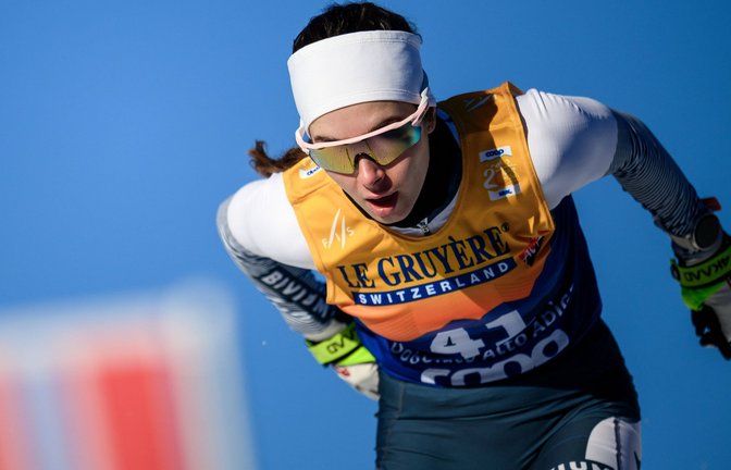 Die russische Langläuferin Daria Neprjajewa darf bei den Olympischen Winterspielen starten – als neutrale Athletin.<span class='image-autor'>Foto: Imago/Bildbyran</span>