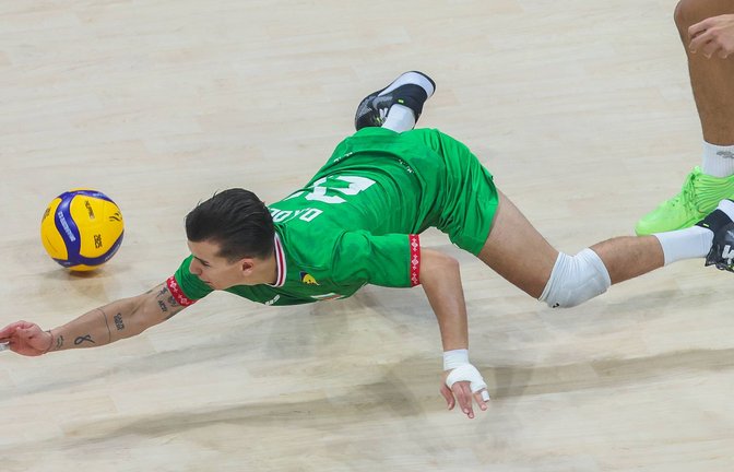 Damyan Kolev spielt künftig für die Barock Volleys in Ludwigsburg.<span class='image-autor'>Foto: IMAGO/Xinhua</span>