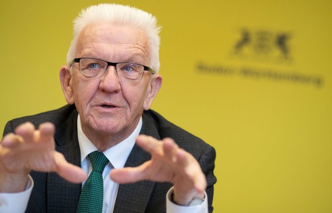 Er vermisst Regionalsprachen im Öffentlich-Rechtlichen Rundfunk: Ministerpräsident Winfried Kretschmann.<span class='image-autor'>Foto: Lichtgut/Leif Piechowski</span>