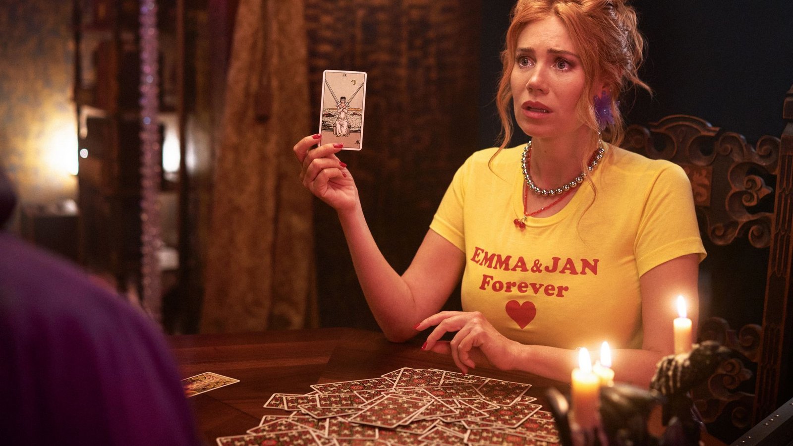 Ivy (Palina Rojinski) in einer Szene der ZDF-Serie "My Ex".Foto: Tom Mikule/ZDF/dpa