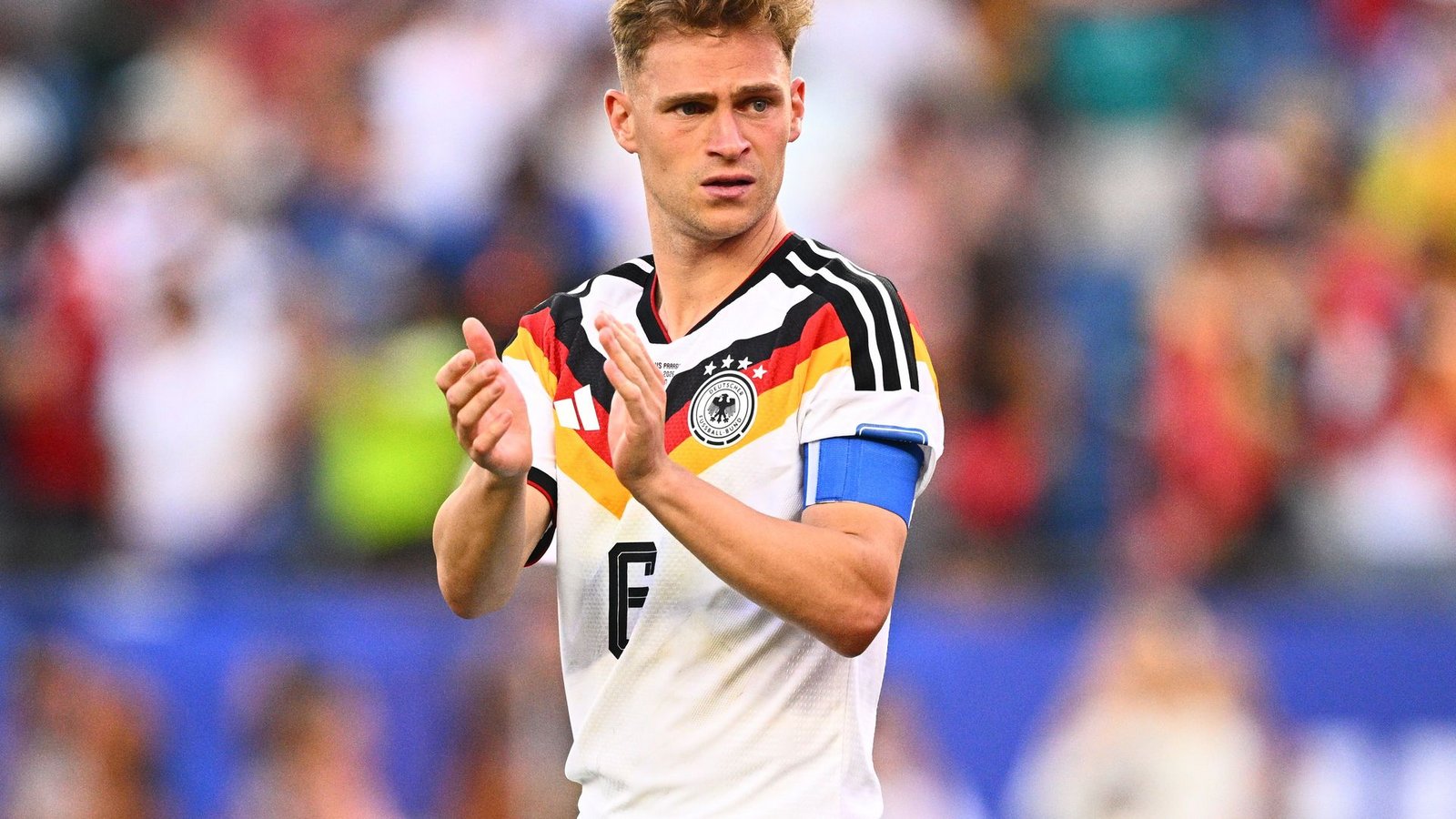 Will weiter für Deutschland spielen: Kapitän Kimmich.Foto: Tom Weller/dpa