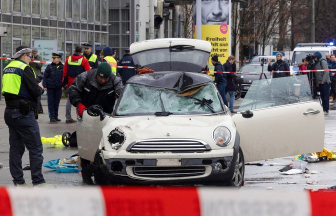 In München rast ein Asylbewerber in eine Menschenmenge.<span class='image-autor'>Foto: epd/Theo Klein</span>
