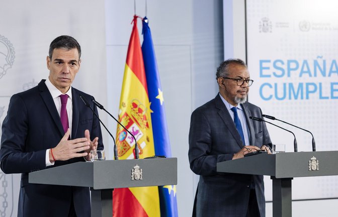 Tedros stuft das Risiko für die globale Gesundheit als niedrig ein.<span class='image-autor'>Foto: Carlos Luján/EUROPA PRESS/dpa</span>