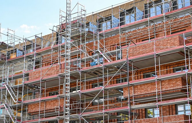 Die Mittel für die Wohnraumförderung sind ausgeschöpft. Vor allem kommunale Unternehmen schauen in die Röhre.<span class='image-autor'>Foto: dpa/Patrick Pleul</span>